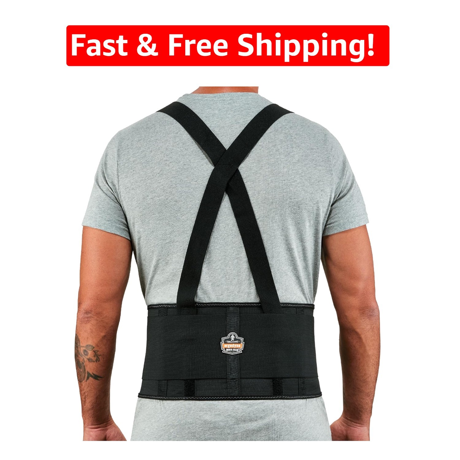 Adjustable ProFlex Back Support Belt – 7.5″ Elastic Design for Comfort & Safety