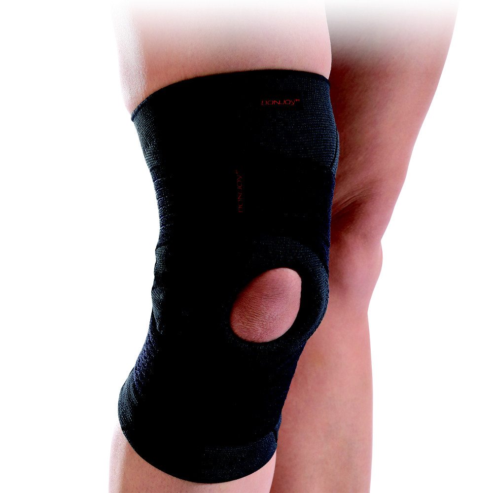 Donjoy Strapilax Knee Brace Adjustable Bandage Knee Brace Black