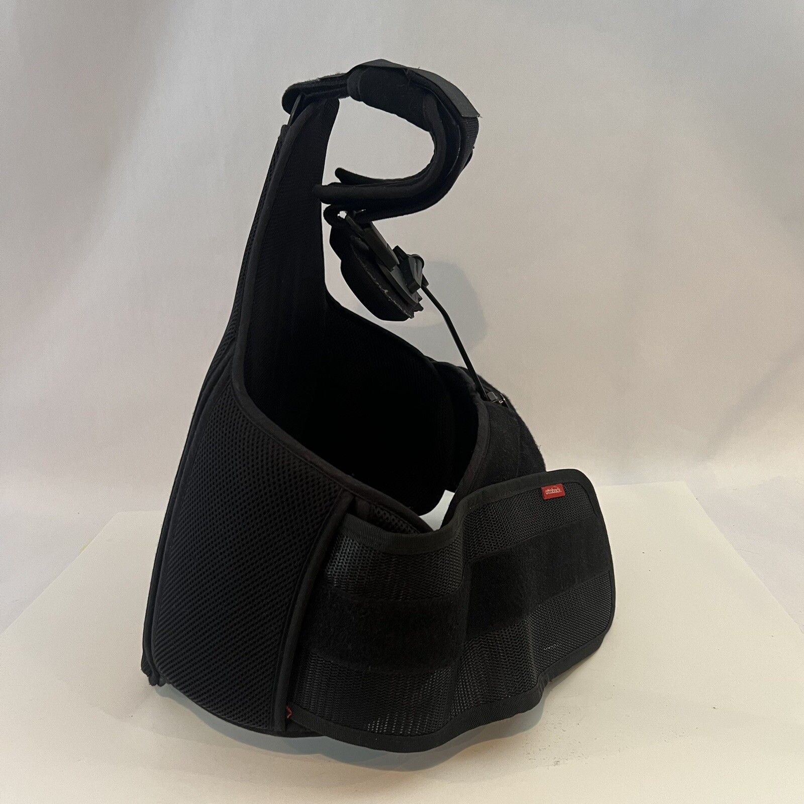 Ottobock Thoracic Lumbosacral Full Back Brace Adjustable Black Easy On / Off