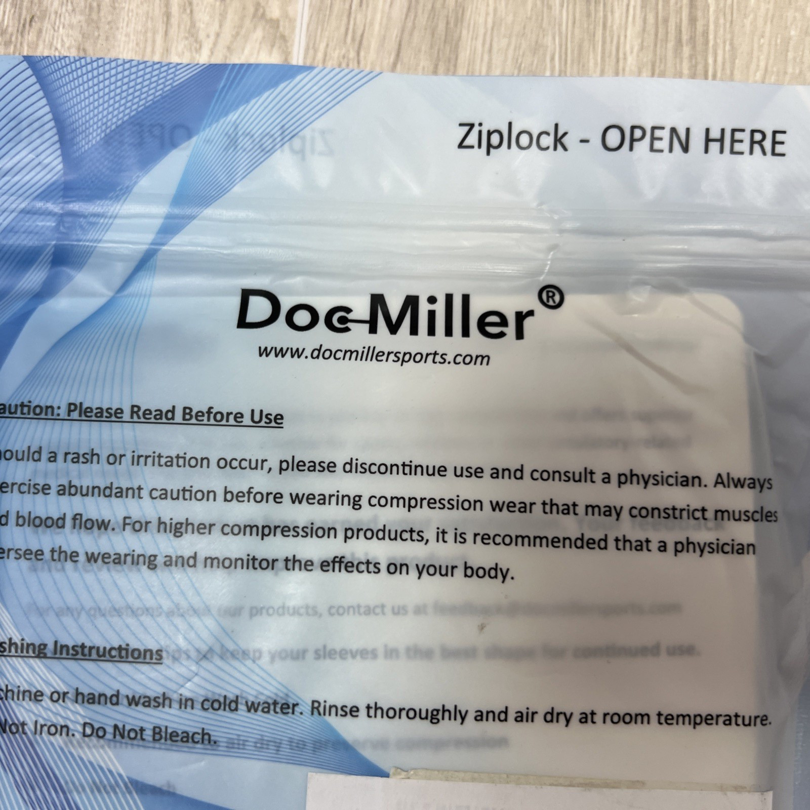 Doc Miller Ankle Compression Sleeves 1 Pair Gray (Large) – Free Shipping