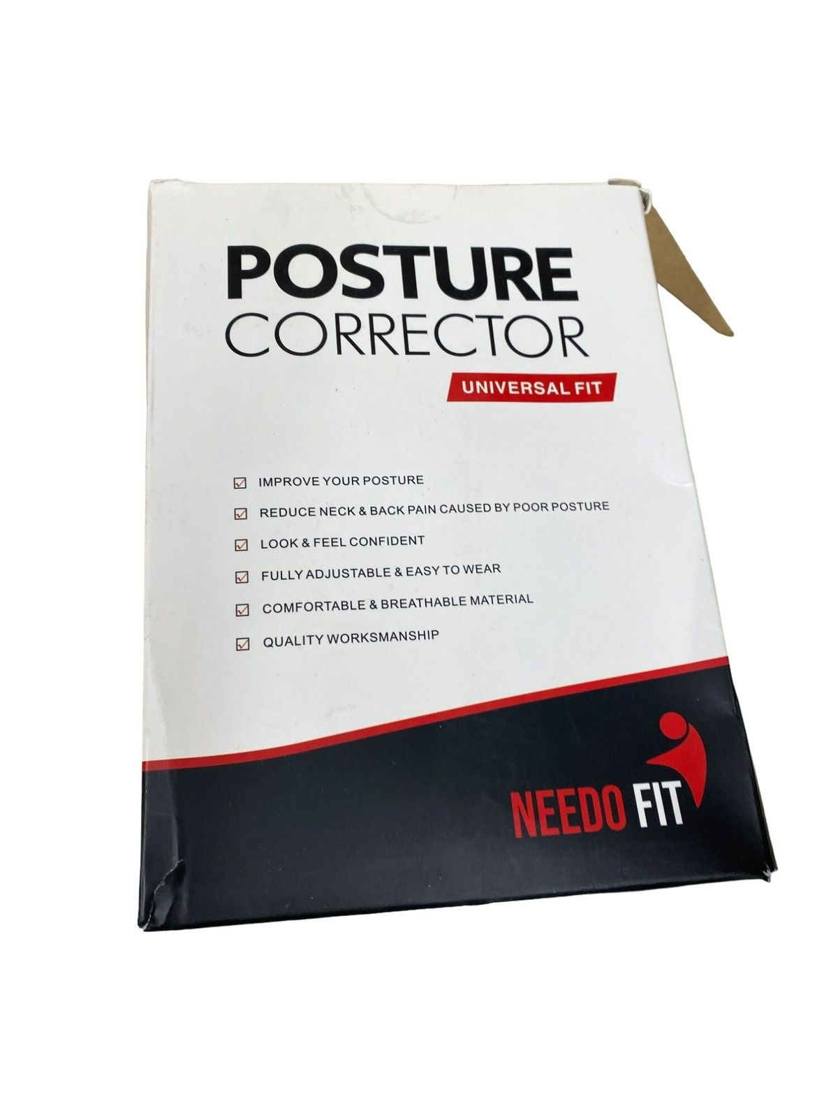 Posture Corrector universal fit NIP black