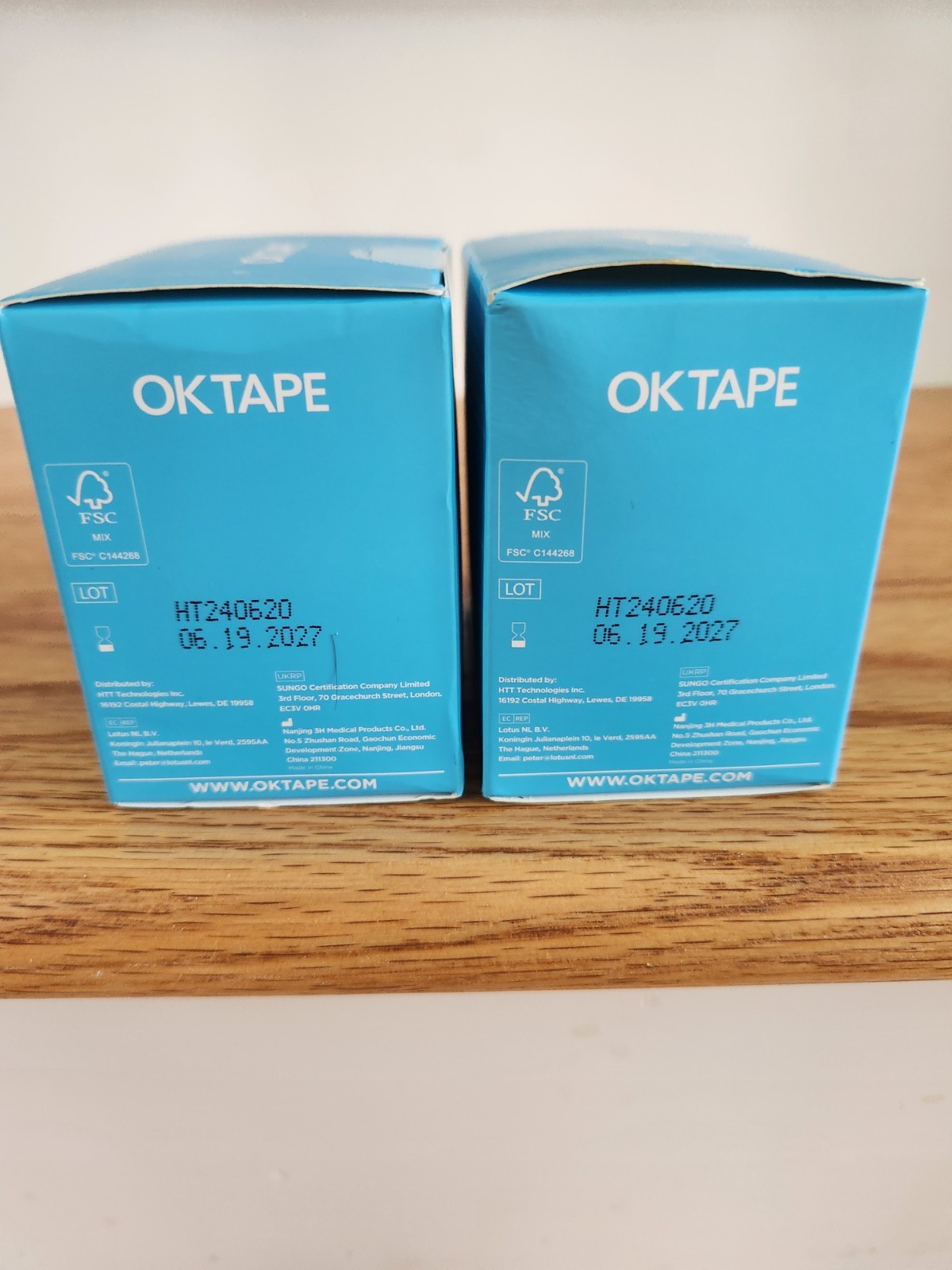 2-OK Tape Rolls Original Kinesiology Tape Prime Sports Roll 2” x 16’ BEIGE Dots