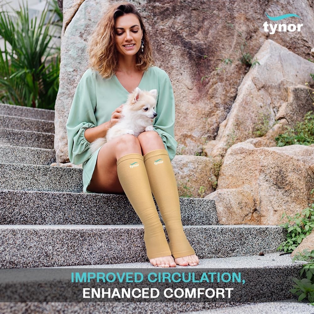 Tynor Classic Below Knee Compression Stocking Uniform compression Soft Durable