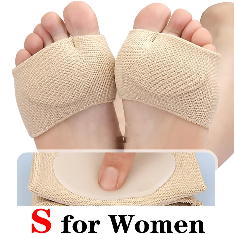 Silicone Metatarsal Pads Front Palm Rest Anti Slip Half Size Pad For High Heels
