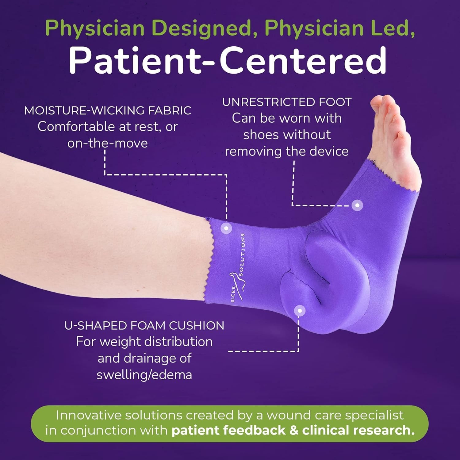 Ankle Keeper – Physician-Designed Ankle Protector for Pressure Sores, Offload…