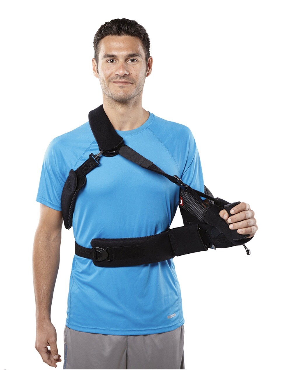Shoulder Surgery Immobilizer Breg Arc 2.0 Rotator Cuff Arm Sling Aluminum Waist