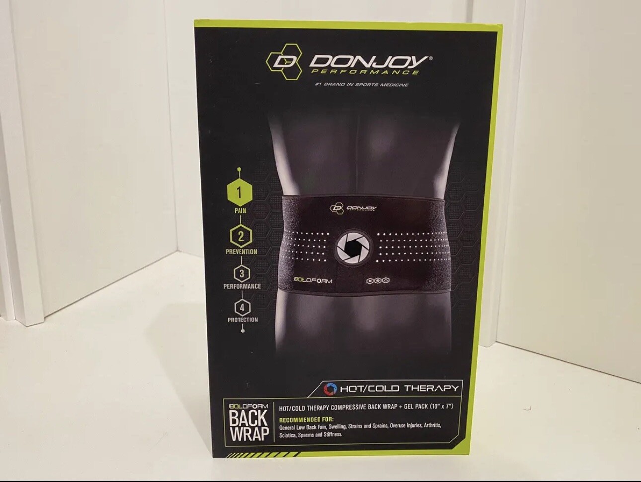 Donjoy Performance Hot+Cold Form Back Brace