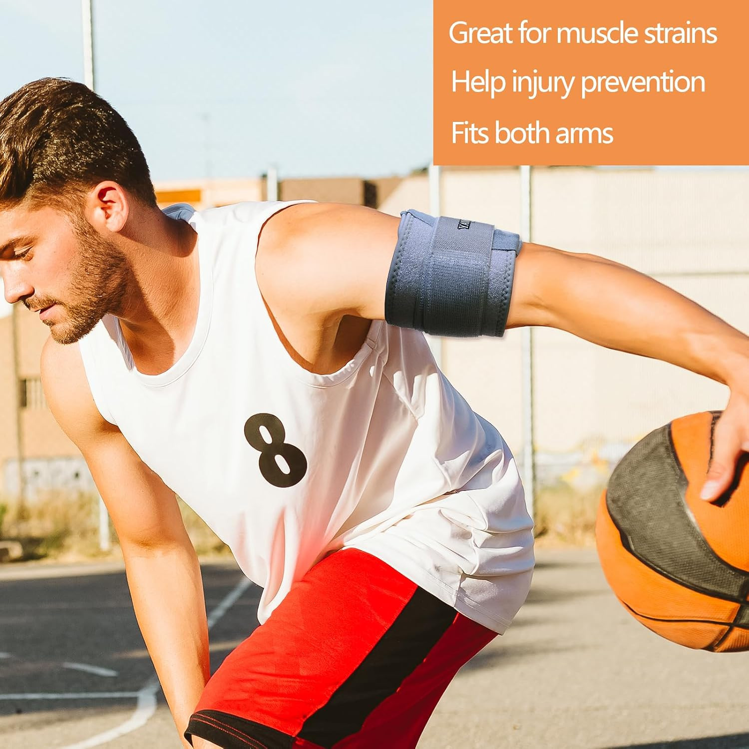 Bicep ＆ Tricep Brace, Tricep Tendonitis Compression Sleeve/Wrap | Bicep Tendonit