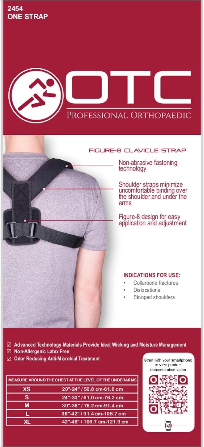 OTC Clavicle Strap, Figure-8 Style, Select Series, Small