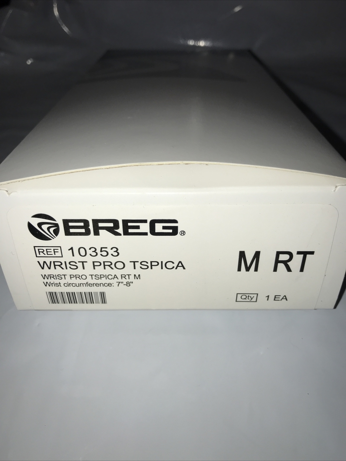 Breg Wrist Pro Brace With Thumb Spica Medium / Right . New In Box ! Wrist Brace.