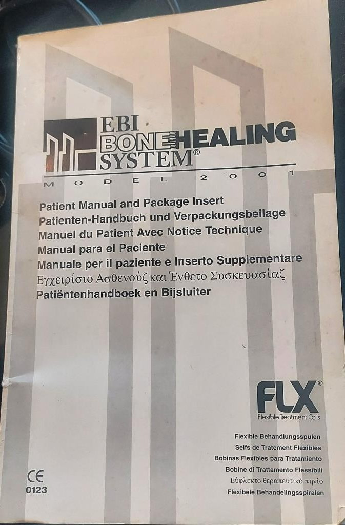 EBI Bone Healing System Model 2001 Read as shown S