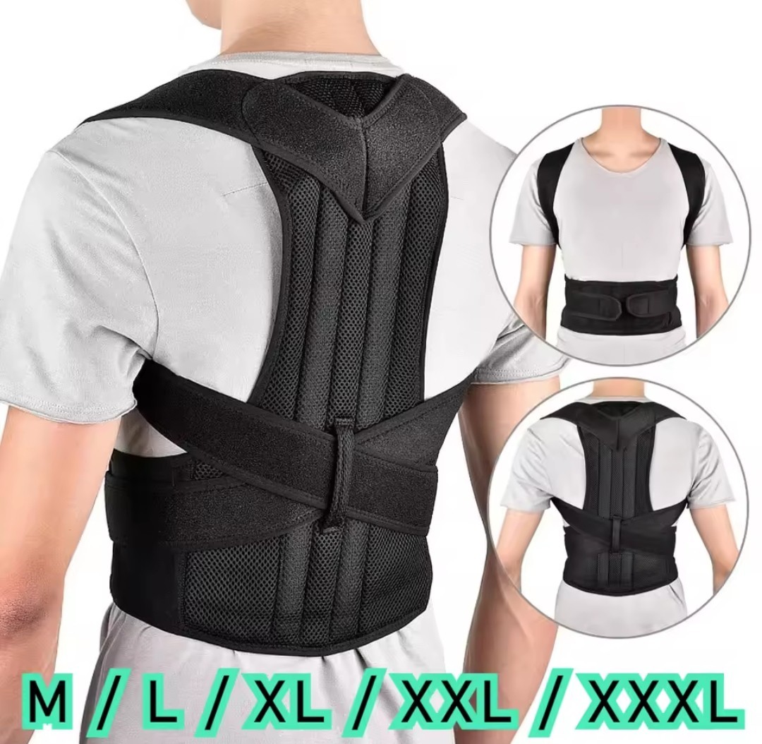 Reinforced Belt Lumbar Column Posture Corrector Vest Adjustable Back Support…