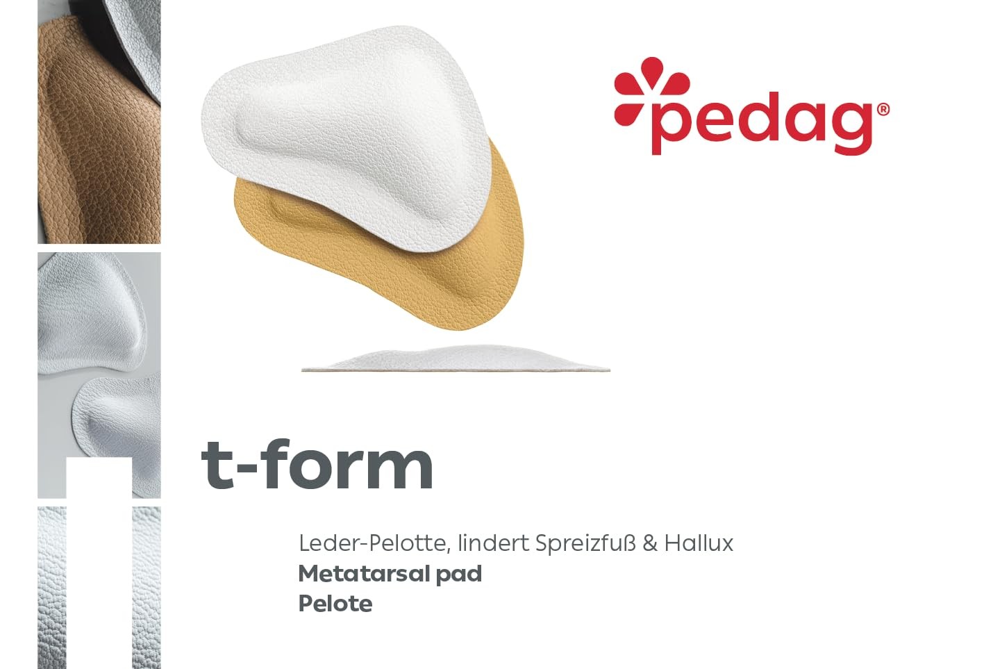 White T Form Metatarsal Pads For Forefoot Pain Relief Eu 38 40 Us W8 10W