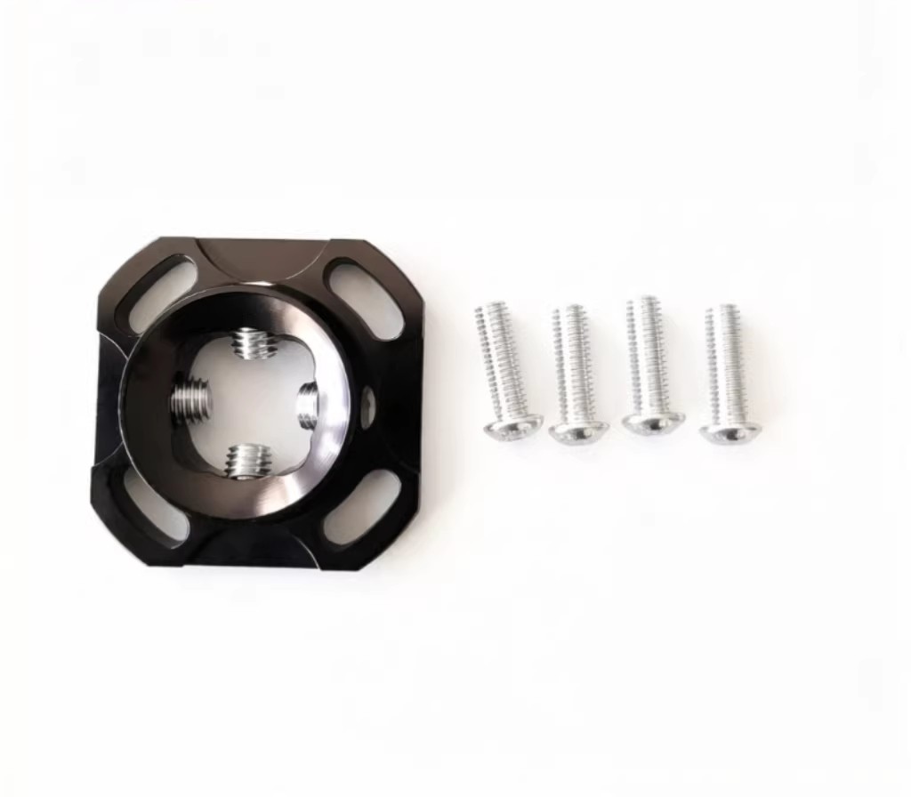 Adjustable Square Prosthetic Adapter Plate Aluminum 60g Connector