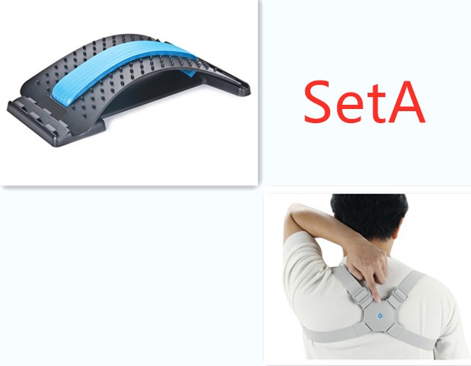 Smart Posture Corrector Bluetooth Vibration Sensor Back Brace Trainer Reminder