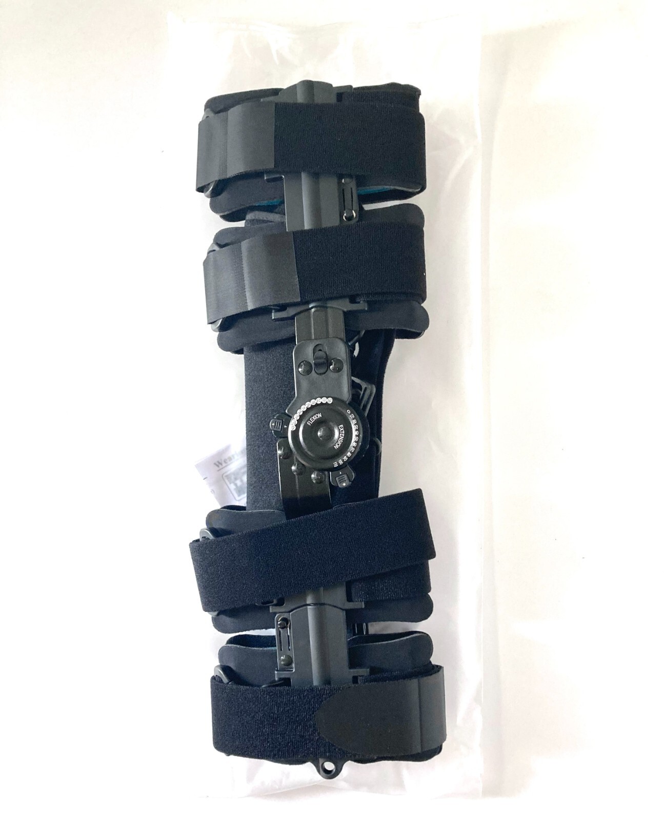 Komzer Hinged Post-Op ROM Knee Brace Universal Left or Right One Size Fits Most!
