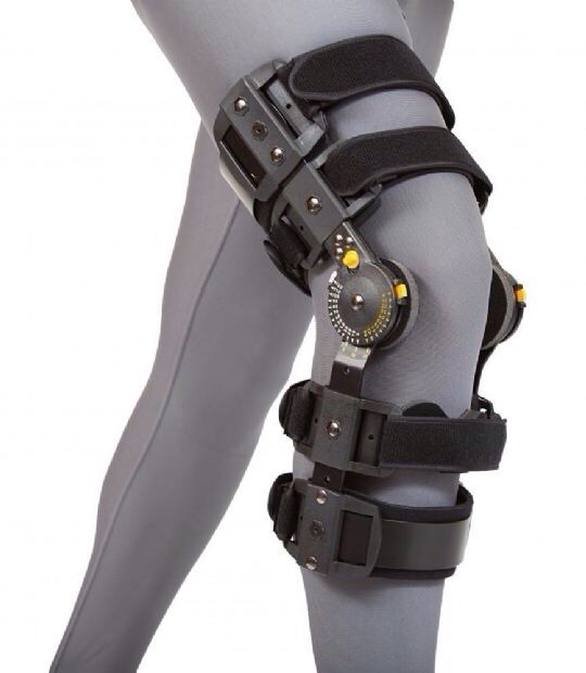 VertaLoc MAX OA Hinged Knee Brace Medium Right Adjustable NEW