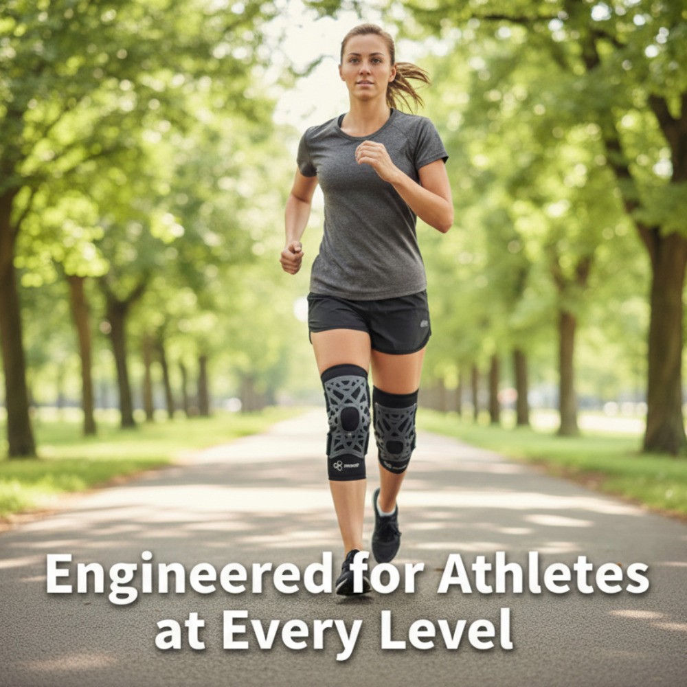 DonJoy Performance Webtech Knee Brace Large (Black)