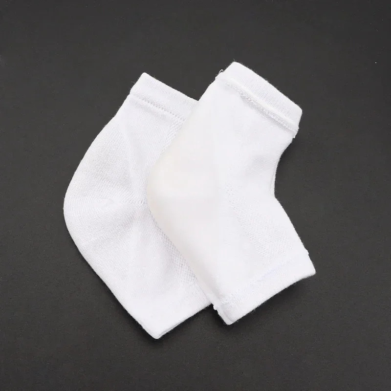 Silicone Feet Pads for Heel Moisturizing Socks Open Toe Socks Cracked Foot Toele