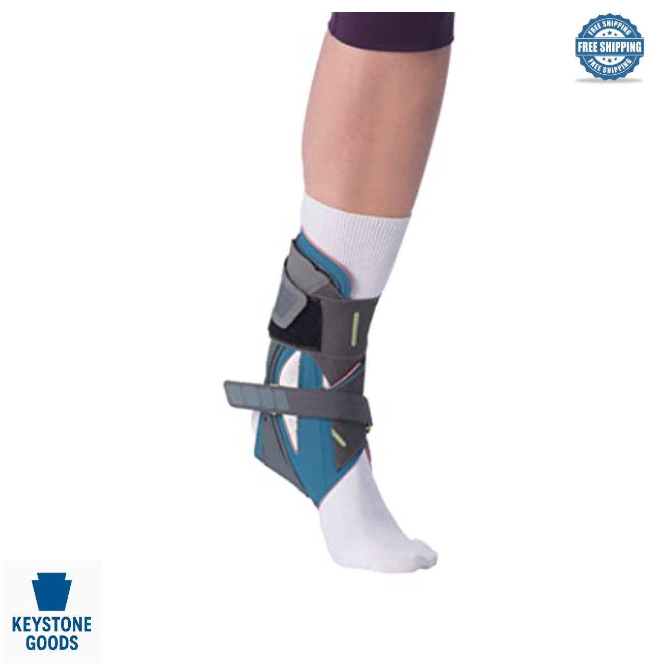 Ankle Brace for Sprains Achilles Injury Support Adjustable Foot Stabilizer