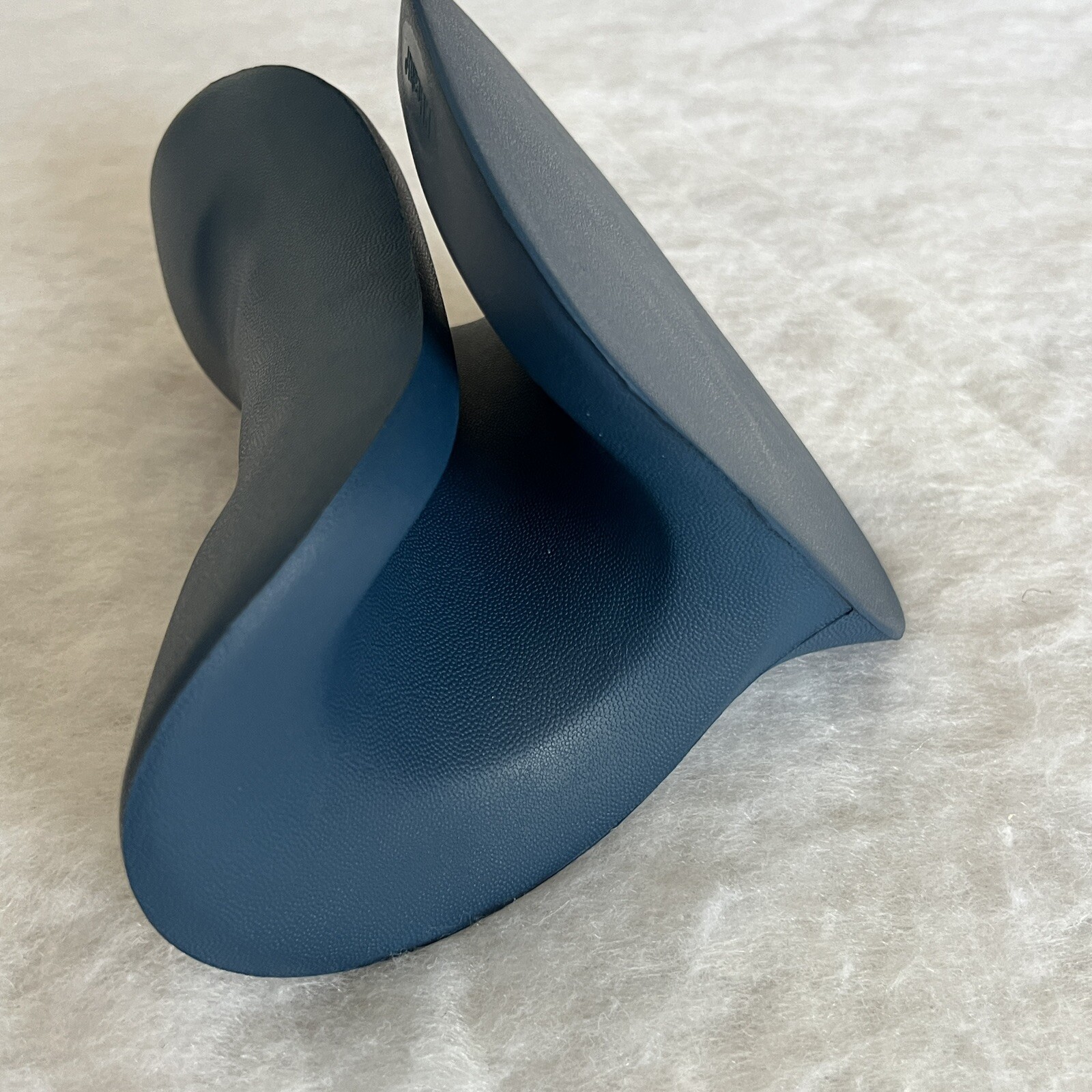 P. HEALTH NECK & SHOULDER RELAXER CHIROPRACTIC MEMORY FOAM PILLOW DARK BLUE