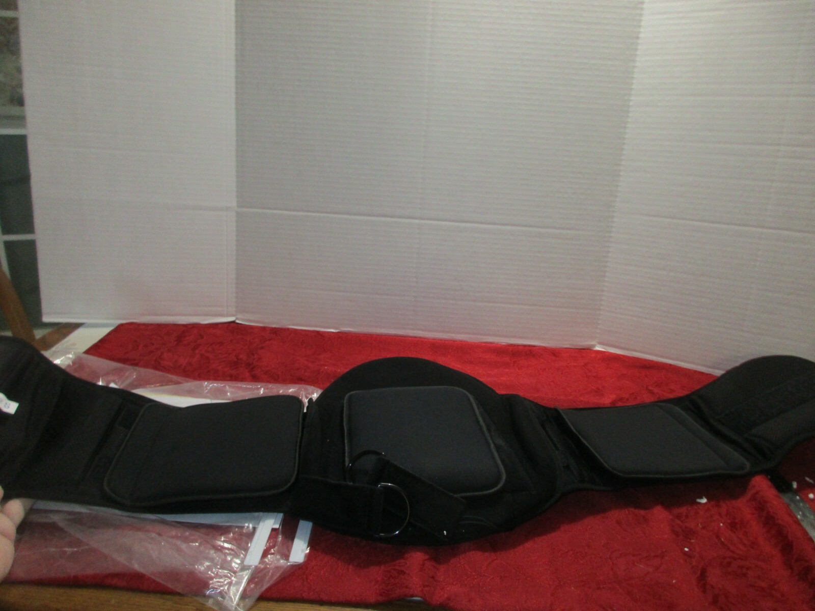 American Medical Products Warrior Lumbar Pain Reliever Black Small 23″-39″ NIP