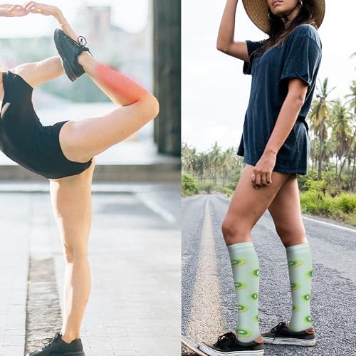 Compression Socks for Women Men Support Circulation Small-Medium 05-6pairs-03