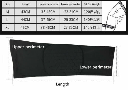 Knee Pads Compression Leg Sleeve for Basketball Football Running for Youth Adult