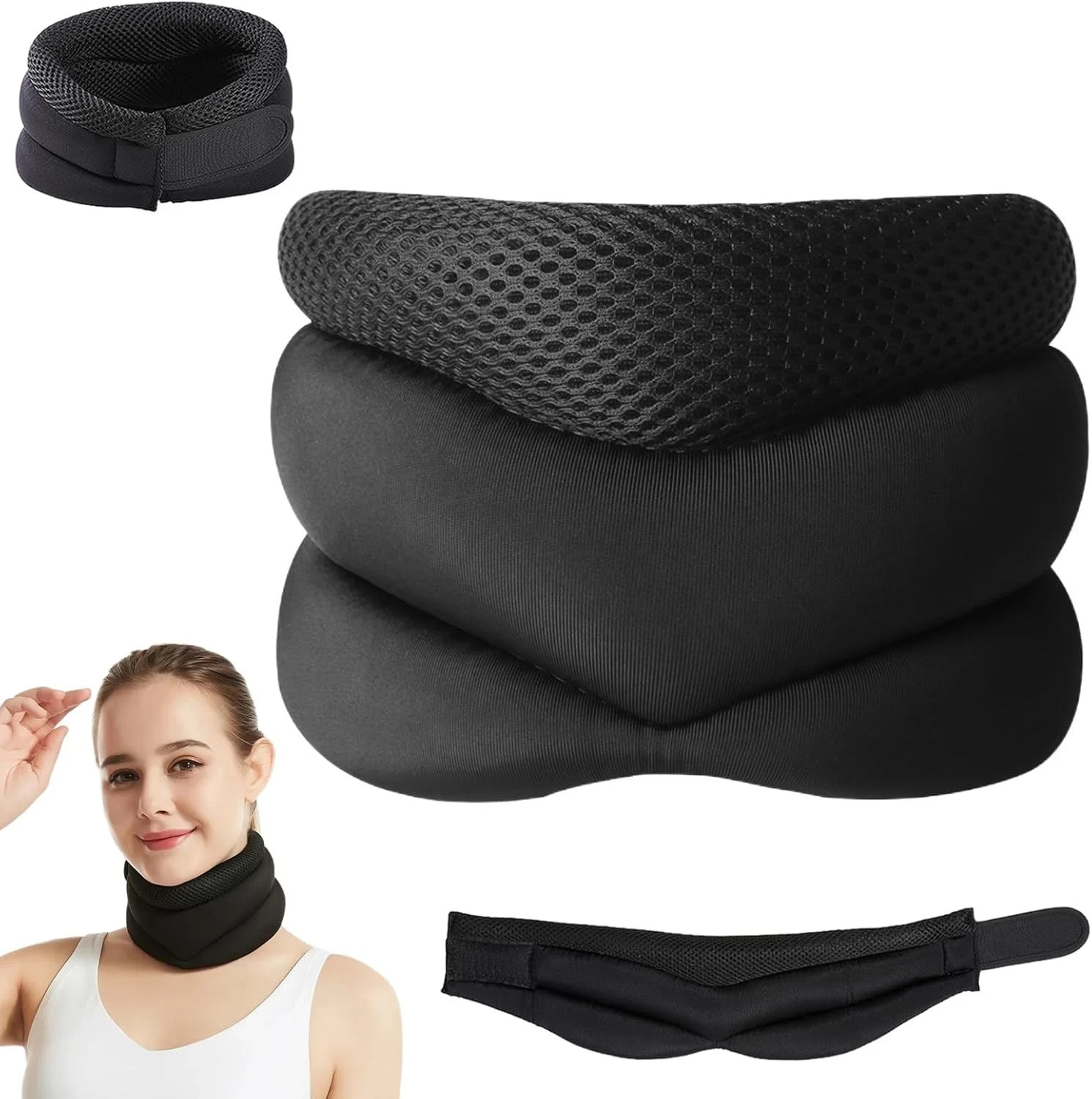 Vitavix Neck Support for Snoring,Necksupport – Never Snore Again, Adjustable