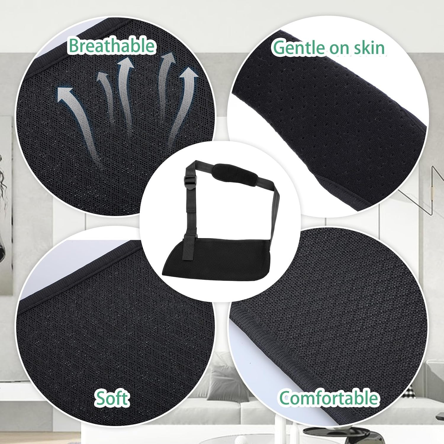Arm Sling for Shoulder Injury, Breathable Sling, Arm Slings L | for Shoulder …