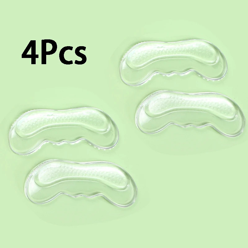 2pcs/4pcs Silicone Heel pad Heel Sticker Heels Protector Adjust Size Adhesive No