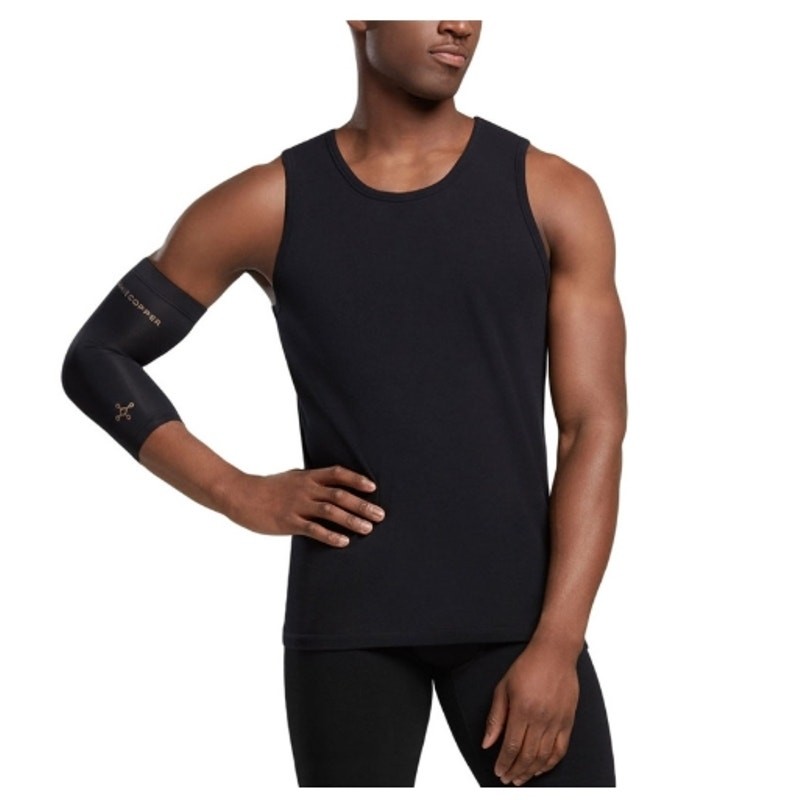 Tommie Copper Recovery Vitality Elbow Sleeve, Black, Size Medium, NWT