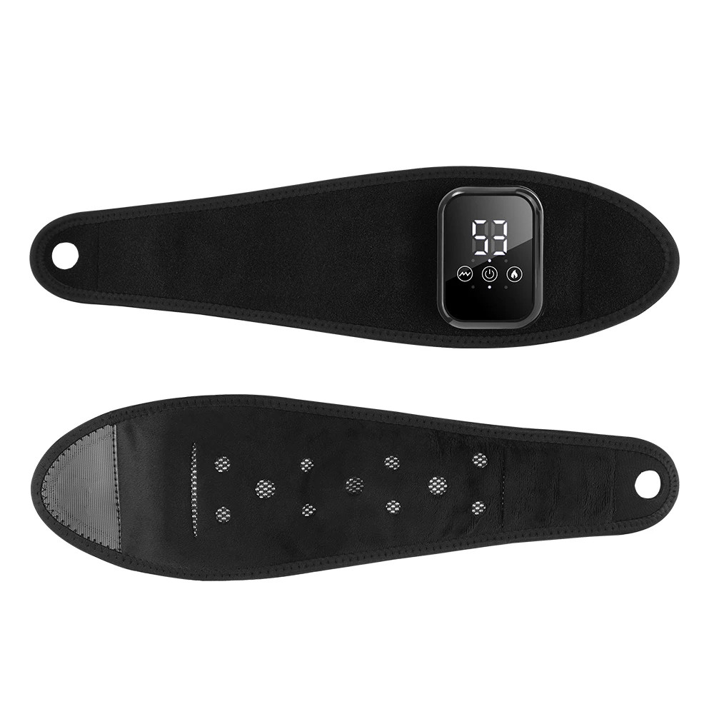 Electric Wrist Brace Adjustable Hot Compress Vibration Massage Wrist Tendonitis