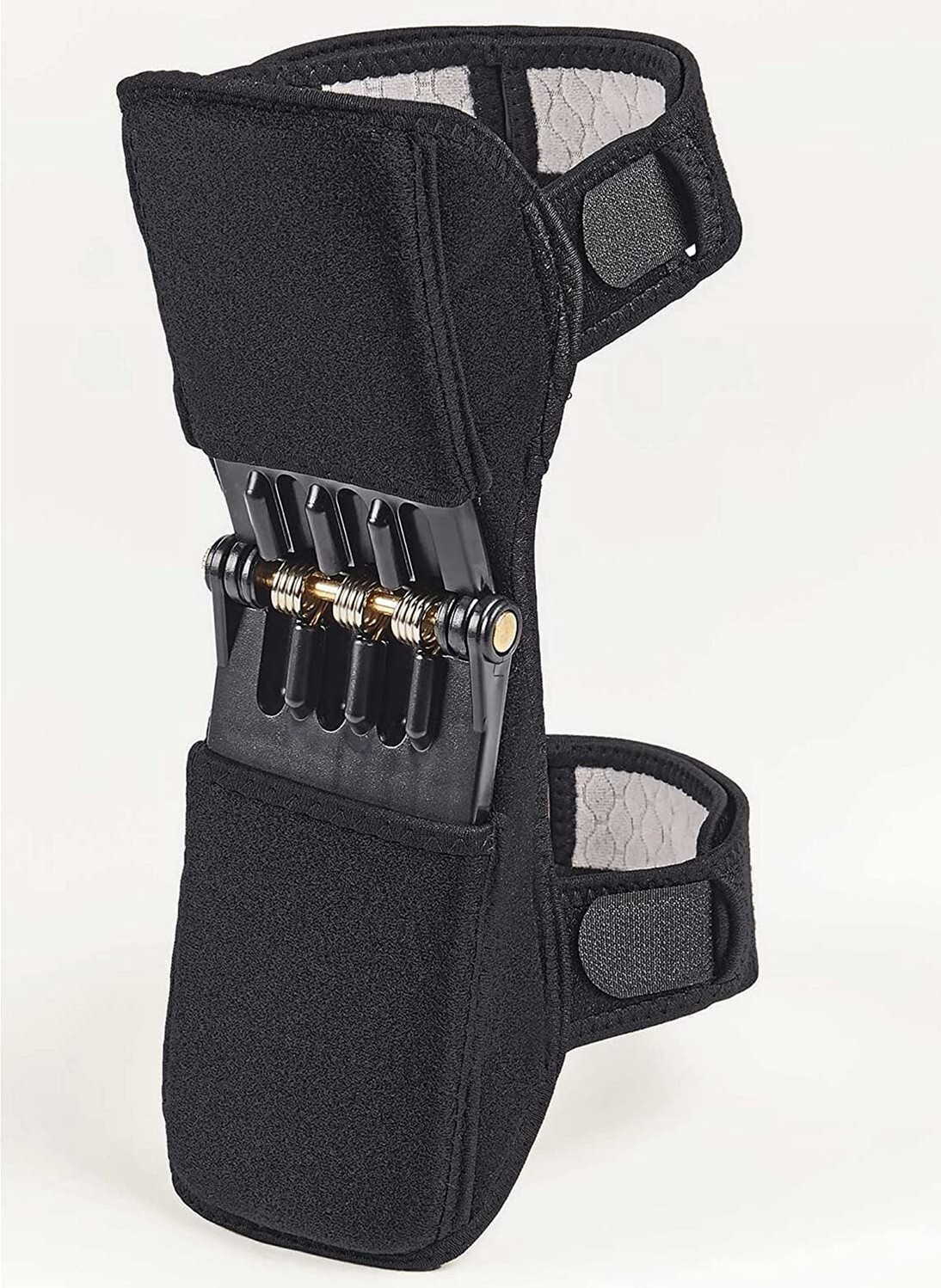 North American Health+Wellness Spring Powered Knee Support Unused One Size Black