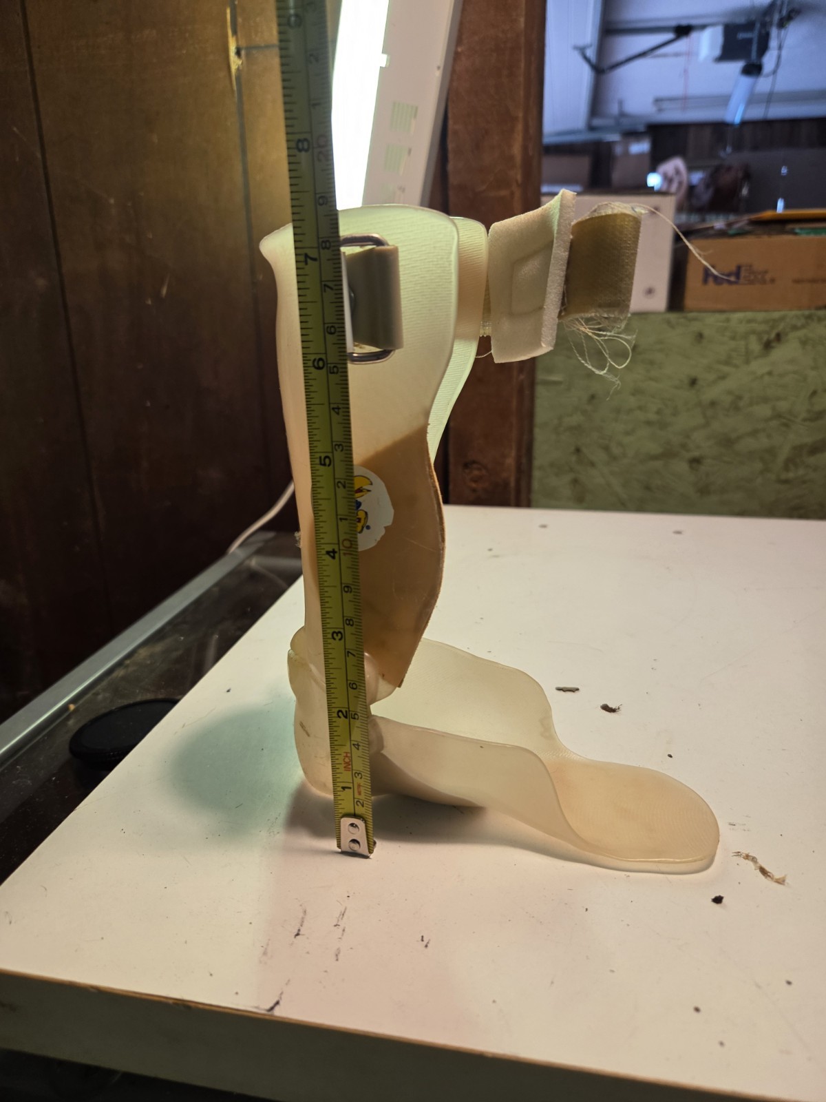 Vintage Child Orthopedic Foot Brace. UNTESTED. SEE PICS