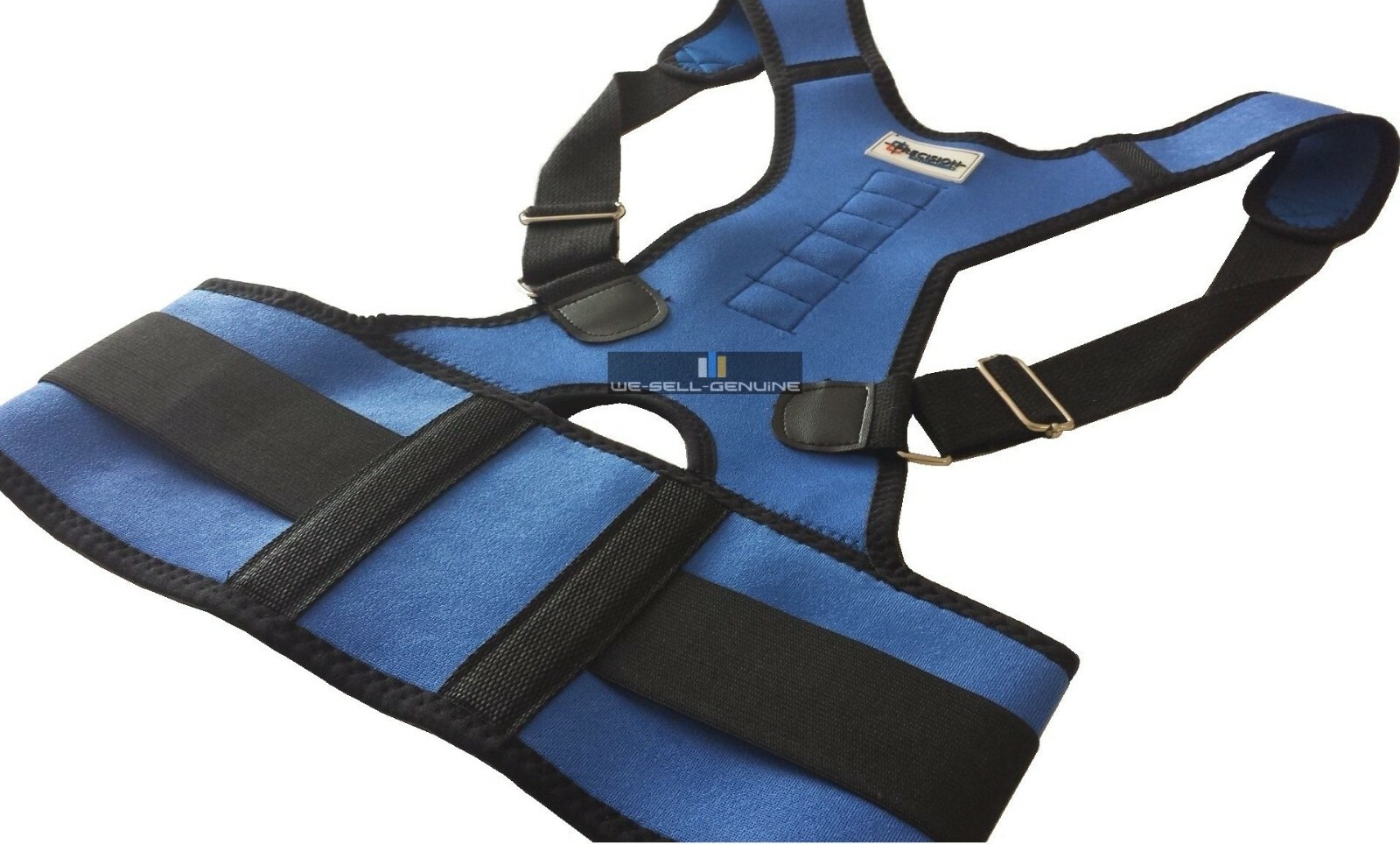 Neoprene Magnetic Posture Bad Back Corrector Lumbar Shoulder Support Belt Brace