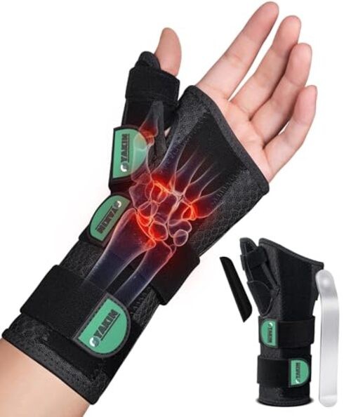 Carpal Tunnel Wrist Brace Night Large/X-Large(1 piece) Left Hand-Black