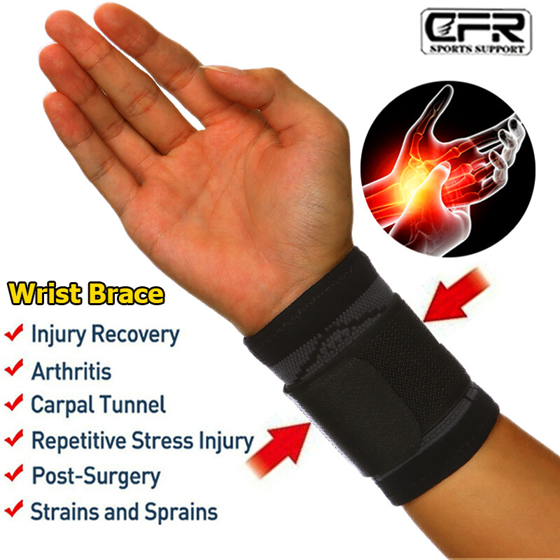 Adjustable Wrist Support Band Brace Wrap Gym Strap Carpal Tunnel Bandage Sports