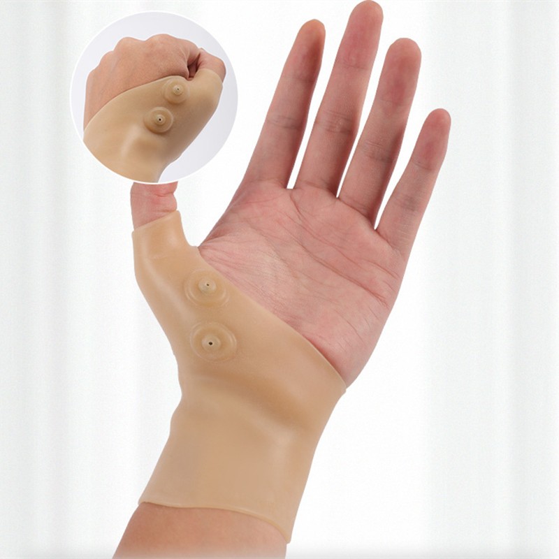 1Pair Waterproof Magnetic Therapy Wrist Hand Glove For Arthritis Pain Relief