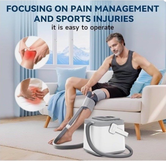 Ketfly Cold Therapy Machine With Programmable Timer And Silent Pump