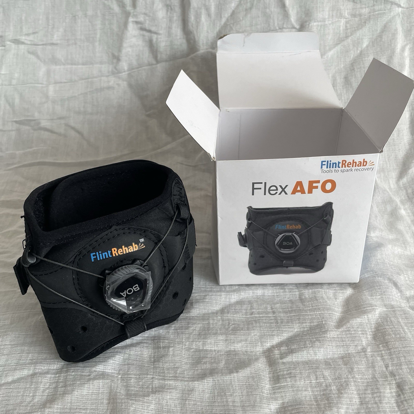 FlintRehab Flint Rehab Drop Brace AFO Adult Ankle Support – NEW Open Box Deal!