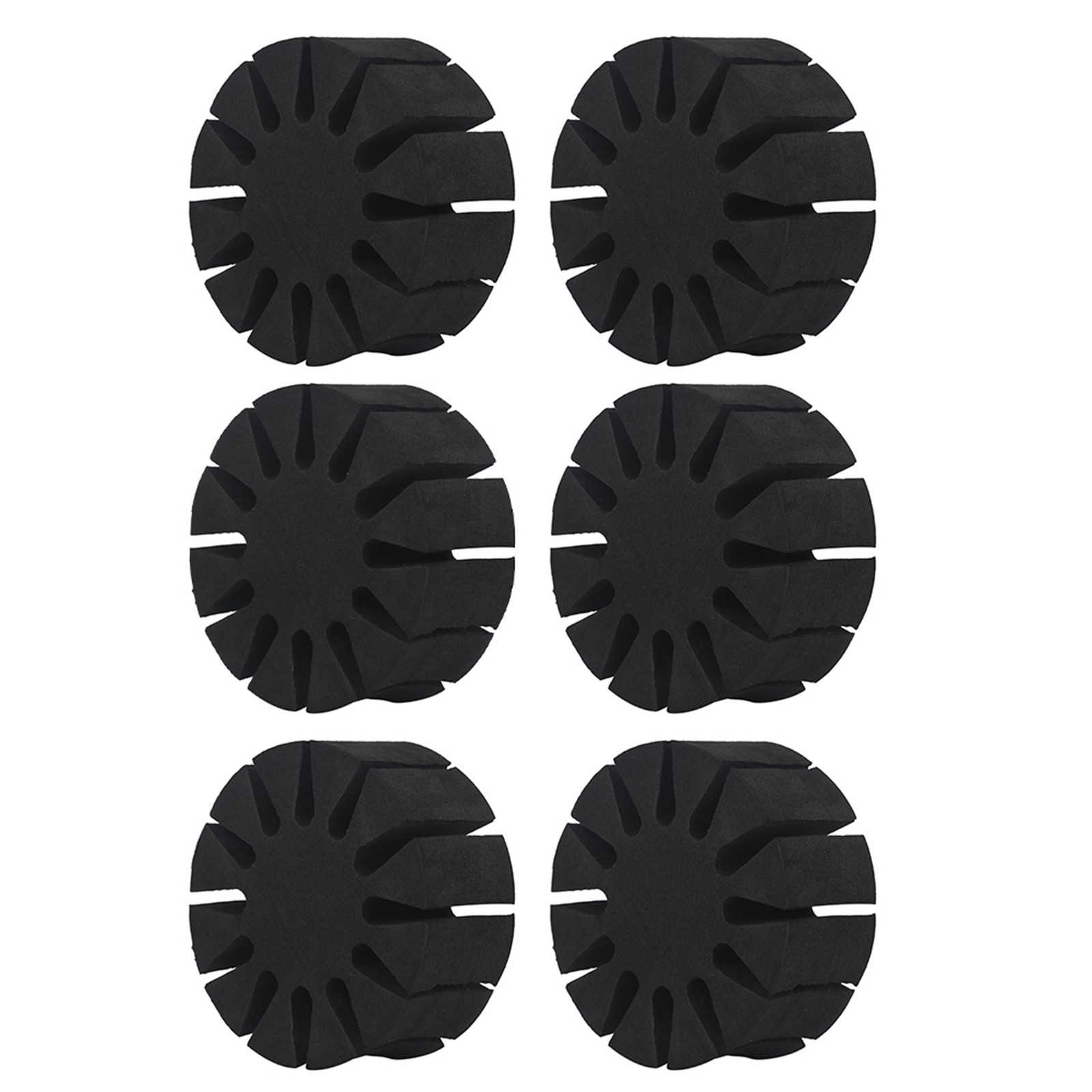 6 Pcs Durable EVA Foam Round Rack Separator Holder Outdoor Hunting Arc CX4