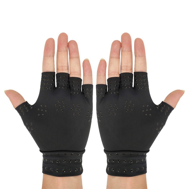 Support Relief Gloves Hand Compression Pain Anti-Arthritis Joint Finger