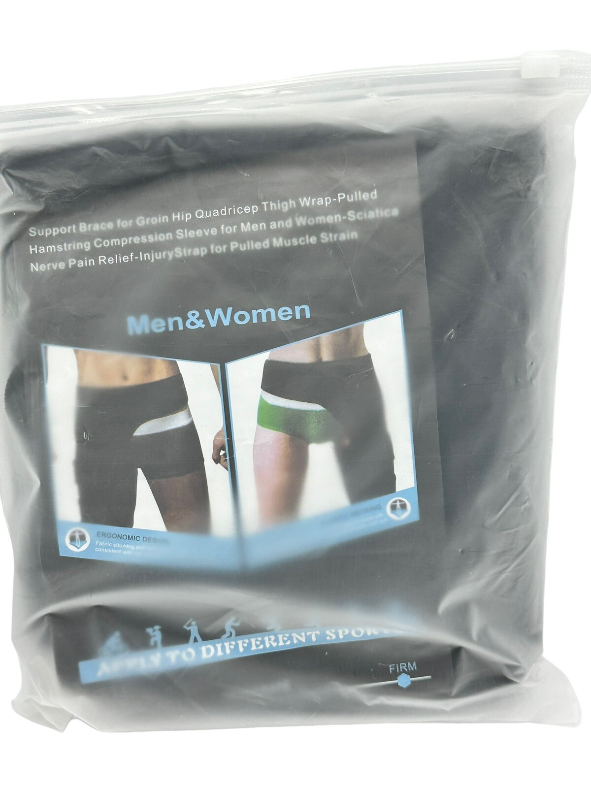 Compression Hip Brace Groin Support for Sciatica Pain Relief Recovery Men Women
