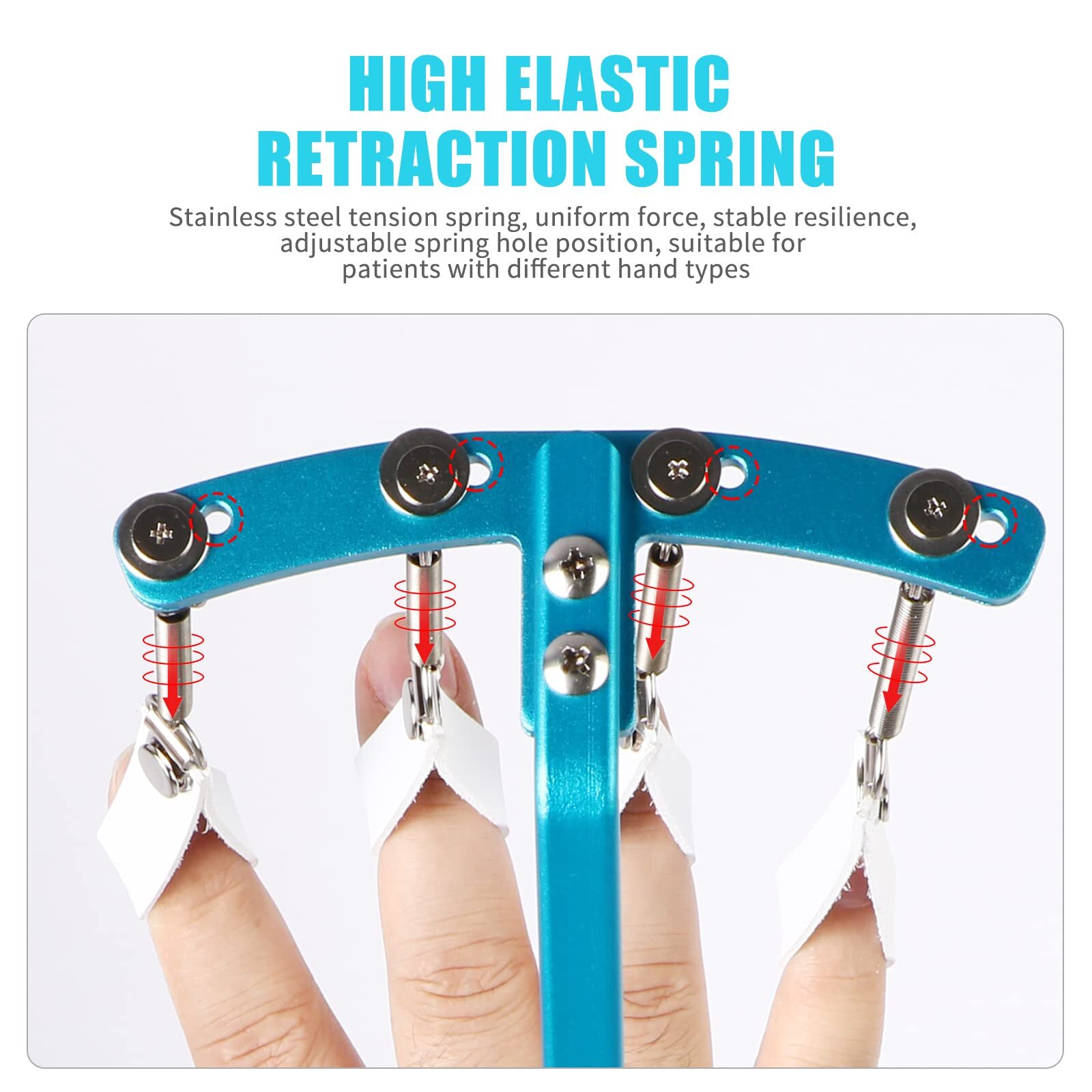 Hand Wrist Finger Orthotics Training Device for Stroke Hemiplegia Rehab