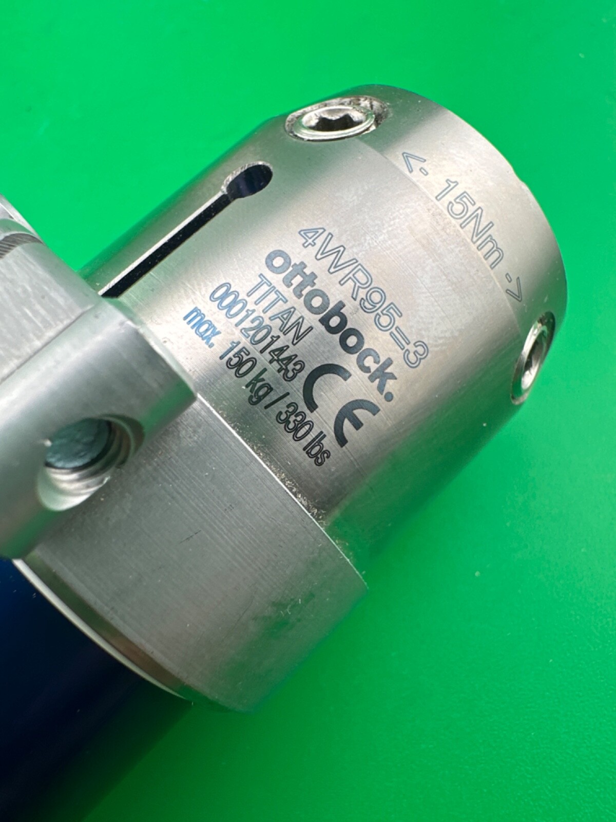 OTTOBOCK Otto Bock water proof components. 4WR95=3 tube clamp, 2WR95 pylon. 34mm