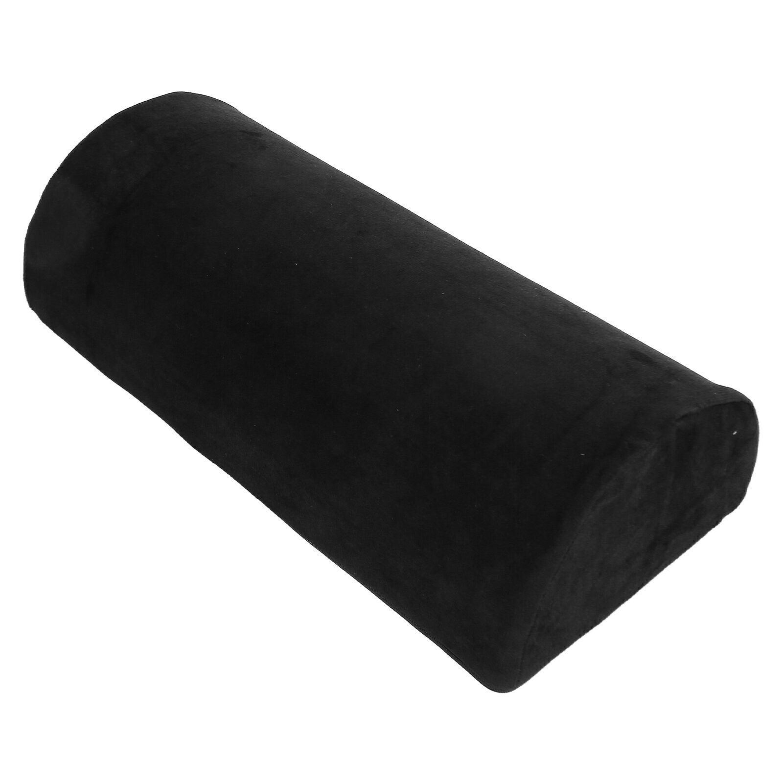 Half Moon Pillow Black Ankle Knee Neck Lumbar Support Cushion Elderly People