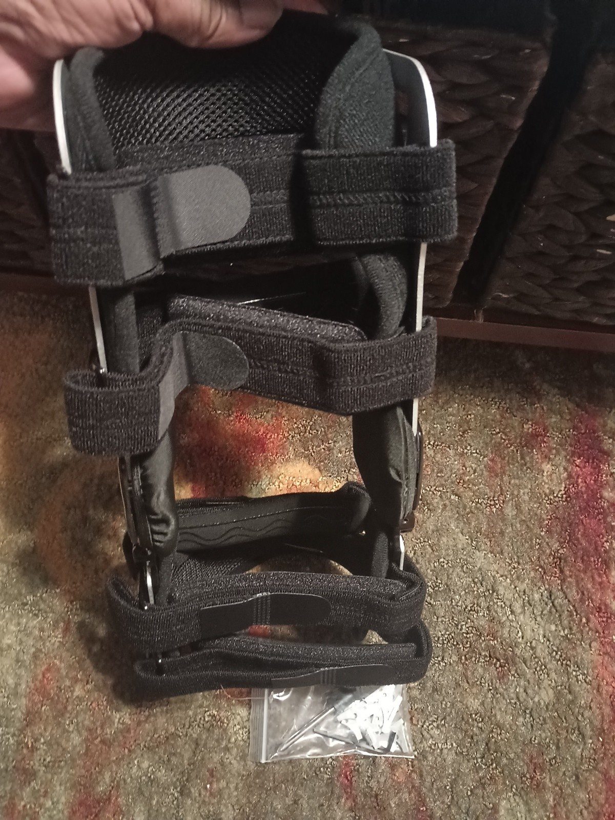 ISO Preferred OA Dual Upright ROM Hinge Knee Brace L/RT ISO-KN221L. NEW