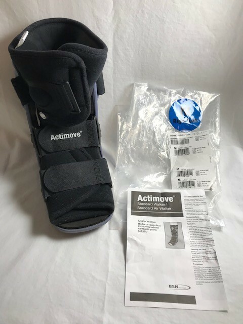 Actimove Standard AIR Walker/ Ankle Walker, LOW, size MEDIUM, Right or Left Foot
