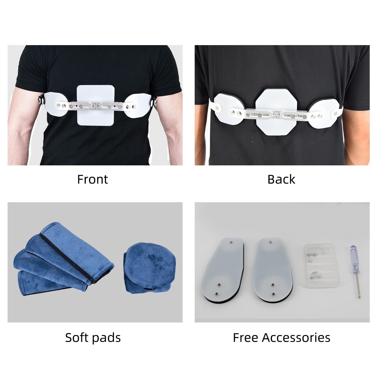 Shuyan Jiao Pectus Carinatum Orthosis Brace, Pigeon Chest Support, For adult